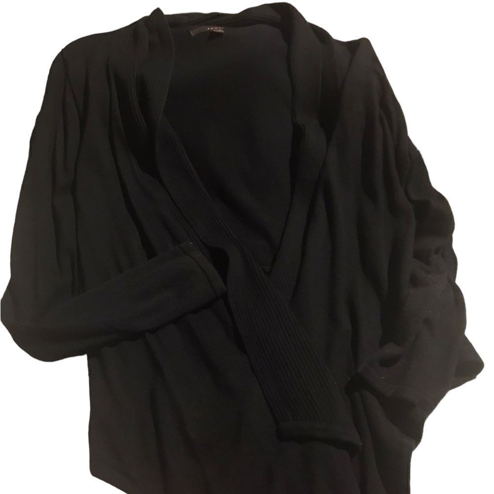 Fever size large black cardigan like new excellent condition